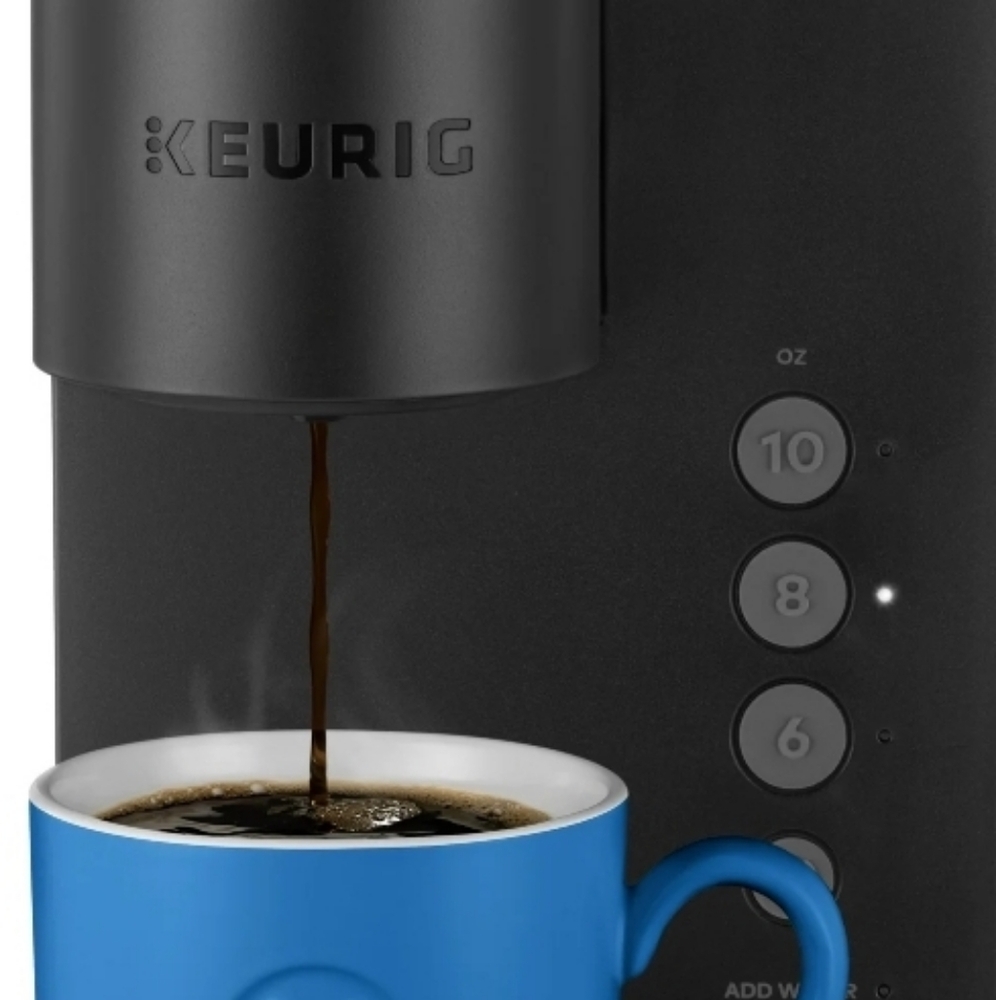 Keurig K-Express Essentials Black, Single Serve K-Cup Pod Coffee Maker